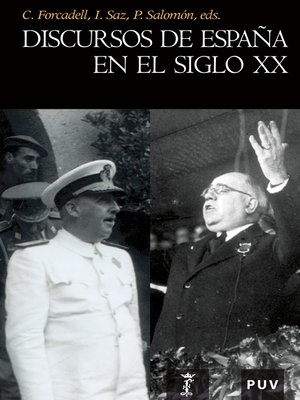 cover image of Discursos de España en el siglo XX